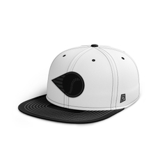 A-Flex Players On Field Hat - Black and White