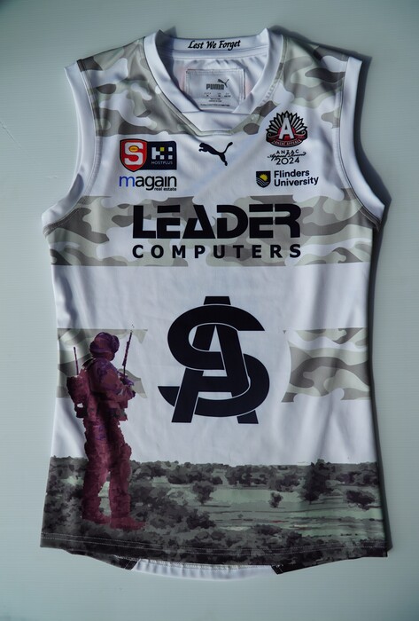 2024 Match Worn ANZAC Guernsey #13