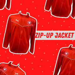 Red Zip-up Jacket
