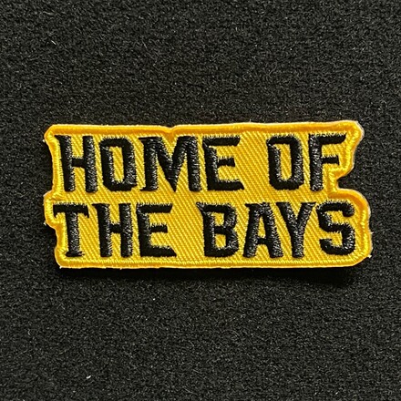 Embroidered Badge: Home of the Bays
