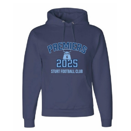PRE ORDER: Premiers Navy Hoodie - Kids