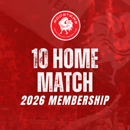 Membership with Home Match Ticket - Concession