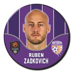 RUBEN ZADKOVICH PLAYER BADGE