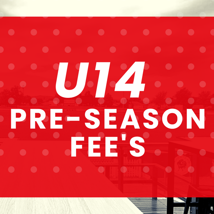 2025 U16 Pre-Season Fee's