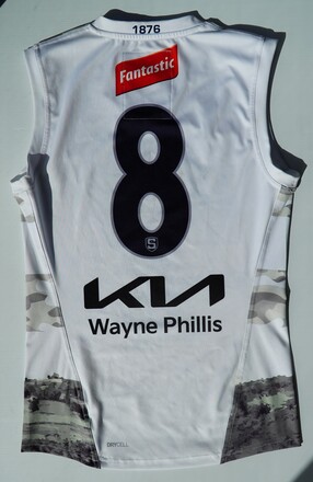 2024 Match Worn ANZAC Guernsey #8
