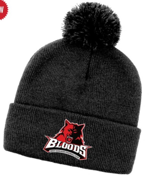 Bloods Black Beanie