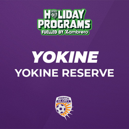 Holiday Clinic - Yokine Reserve - Tuesday 22nd April & Wednesday 23rd April