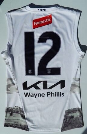 2024 Match Worn ANZAC Guernsey #12