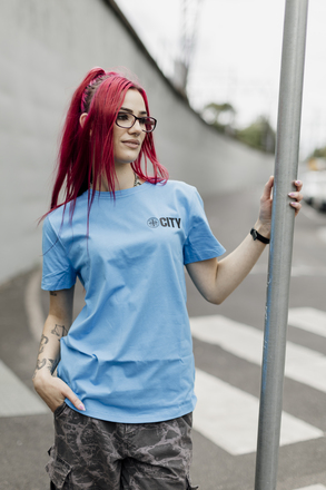 Urban Blue Tee - Adult