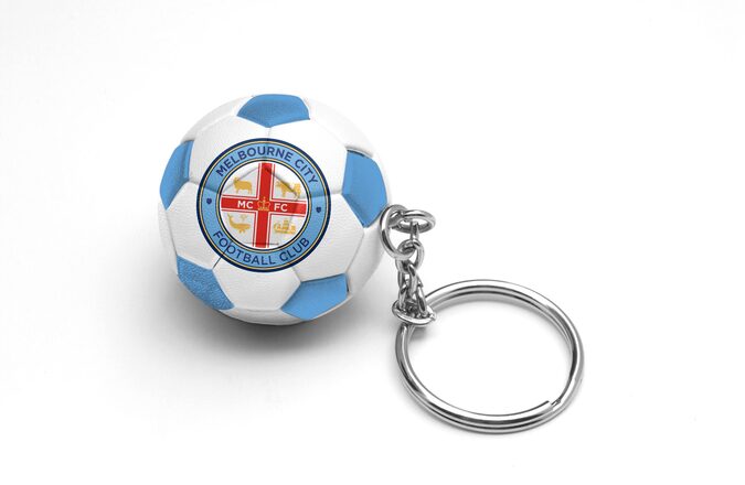 City Ball Keyring