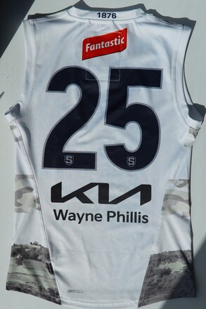 2024 Match Worn ANZAC Guernsey #25