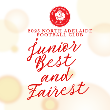 2025 Junior Best & Fairest