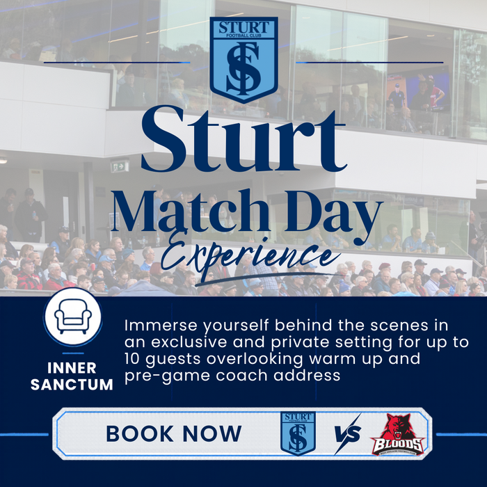Round 13: Inner Sanctum - Sturt vs West Adelaide Saturday 4 July