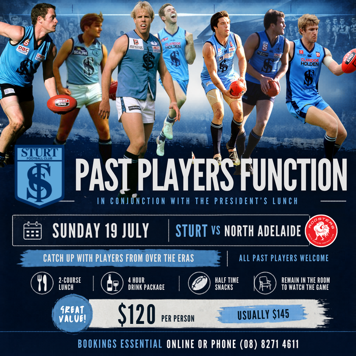 Round 15: Sturt v North Adelaide - Past Player Ticket