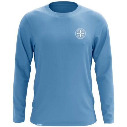 BOH Authentically Melbourne Blue Long Sleeve T-Shirt - Adult