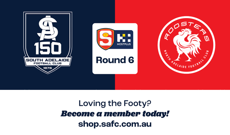 Round 6: South Adelaide FC v North Adelaide FC Adult Ticket