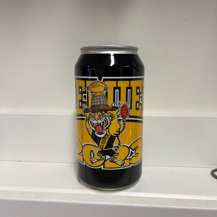 2023 Premiership Beer Cans - 4 pack (Black can)