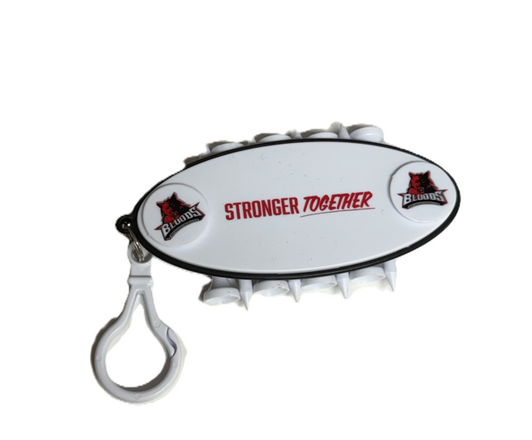 Bloods Golf Tee Keyring