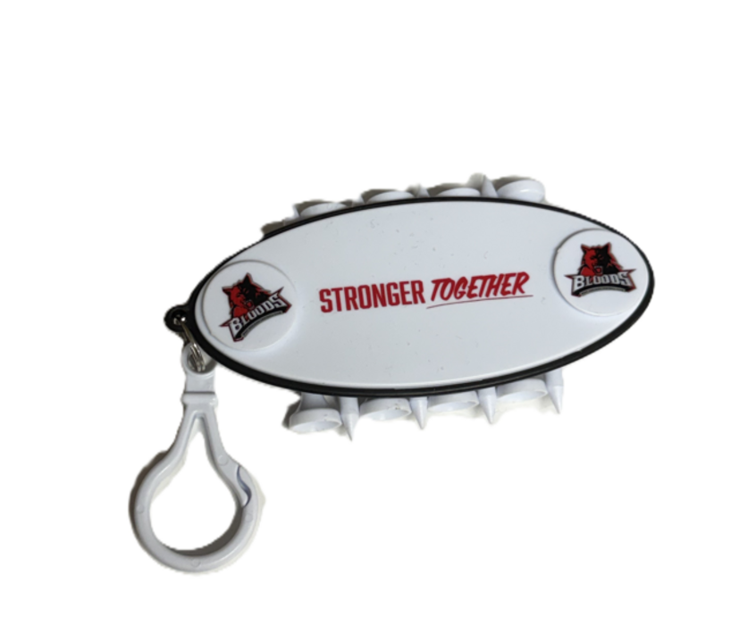 Bloods Golf Tee Keyring