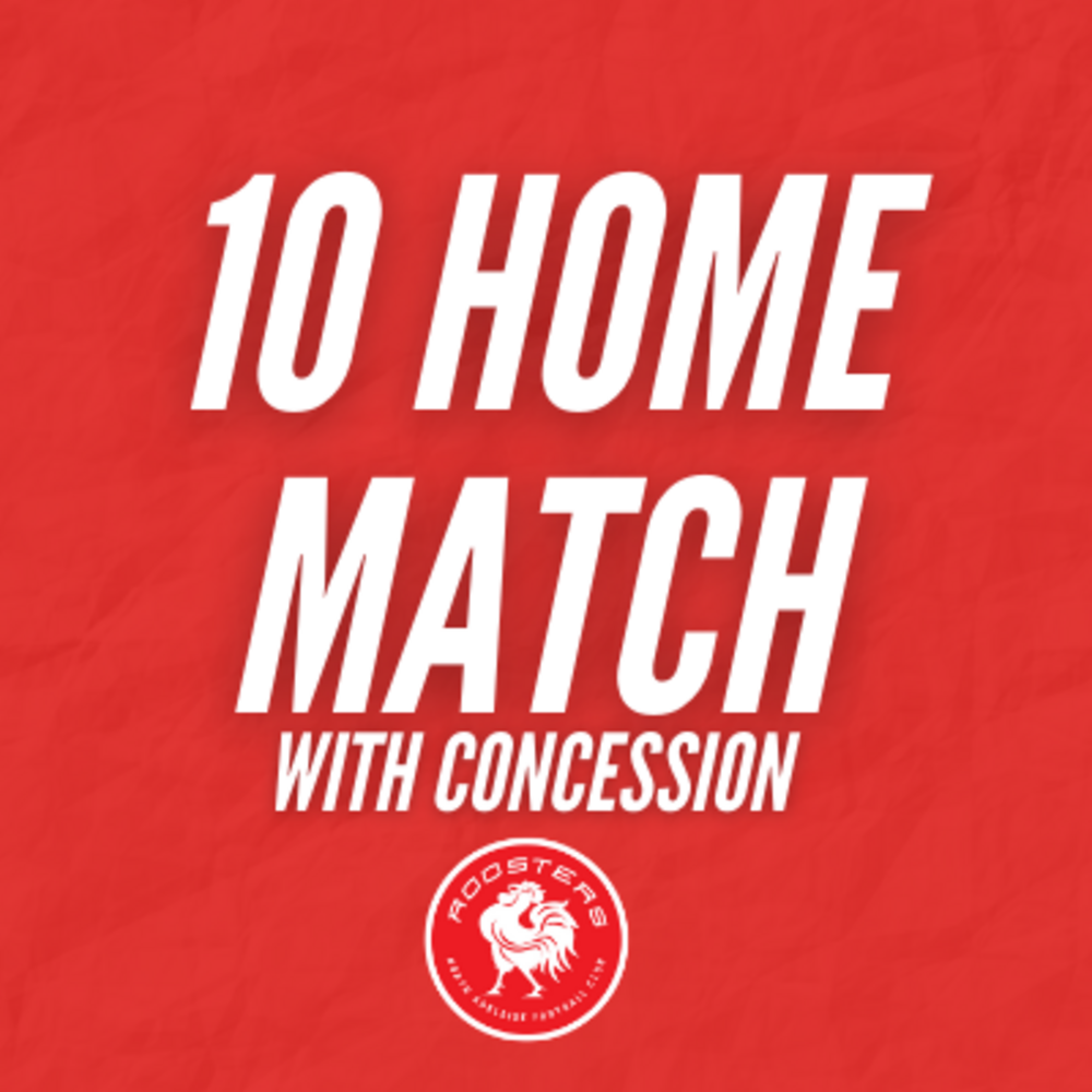 Membership with Home Match Ticket - Concession