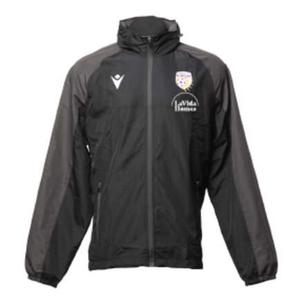 Rain Jacket Adult - Macron (Black)