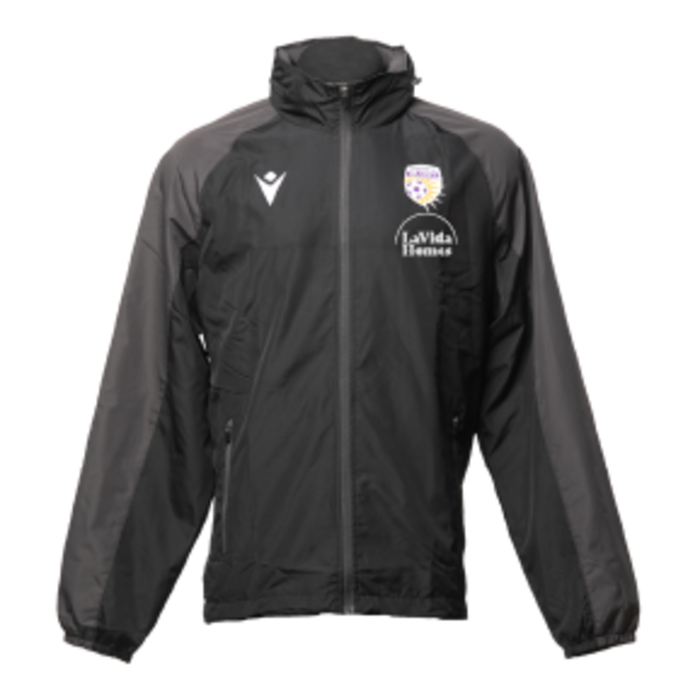 Rain Jacket Adult - Macron (Black)