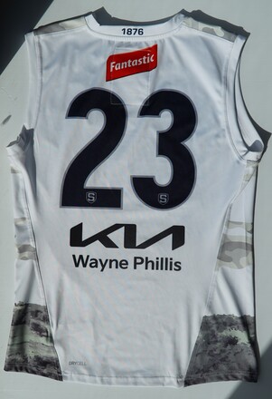 2024 Match Worn ANZAC Guernsey #23