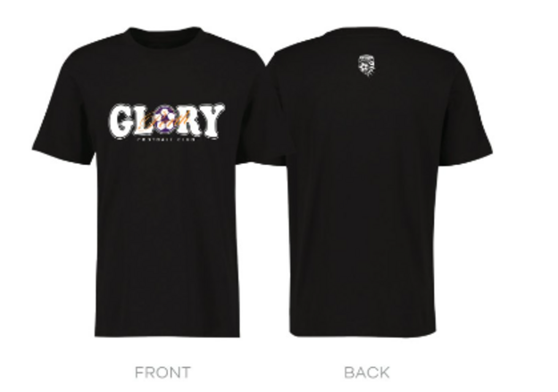 PGFC Adult Supporter Tee - Retro Glory Black