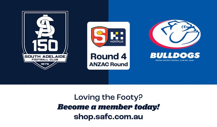 Round 4: South Adelaide FC v Central District FC Concession Ticket